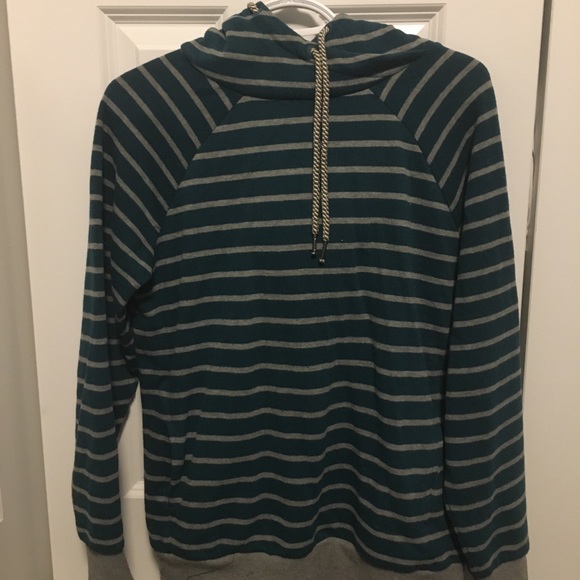 Striped twik hoodie - Picture 1 of 2